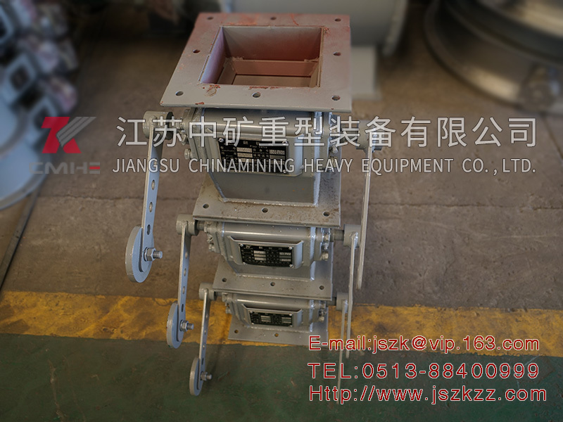 DbSzF型双层双门重锤式锁风翻板阀