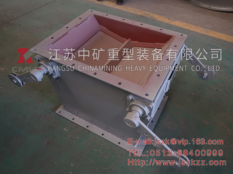 DbSzF型双层双门重锤式锁风翻板阀